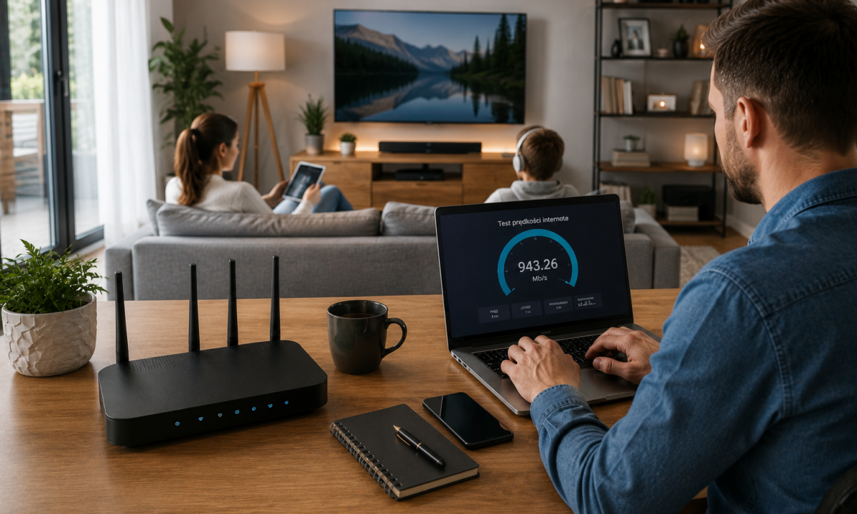 Jaki internet światłowodowy do domu wybrać? Prędkość, router, WiFi i stabilność łącza